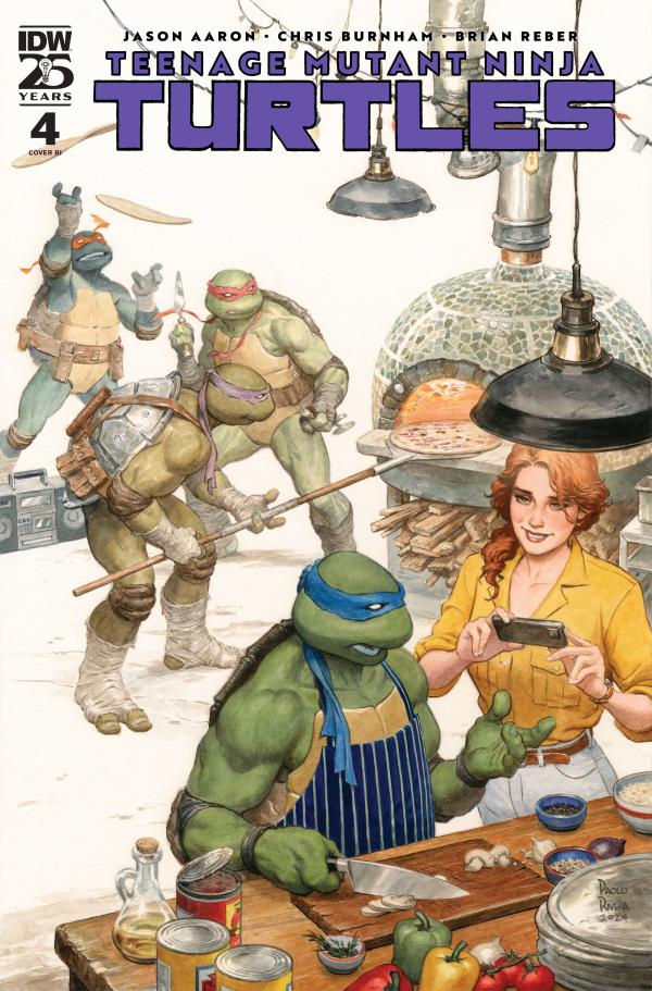 TEENAGE MUTANT NINJA TURTLES 2024 #4 1:100 COPY RIVERA INCV