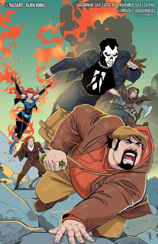 SHADOWMAN SOUL EATERS #2 (OF 4) CVR F ORTIZ VIRGIN