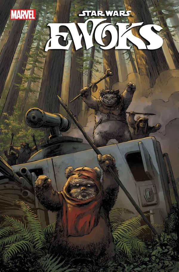 STAR WARS EWOKS #2 (OF 4) DAVE WACHTER VAR