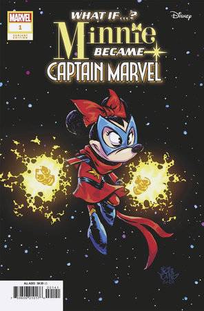 WHAT IF MINNIE BECAME CAPTAIN MARVEL #1 SKOTTIE YOUNG VAR