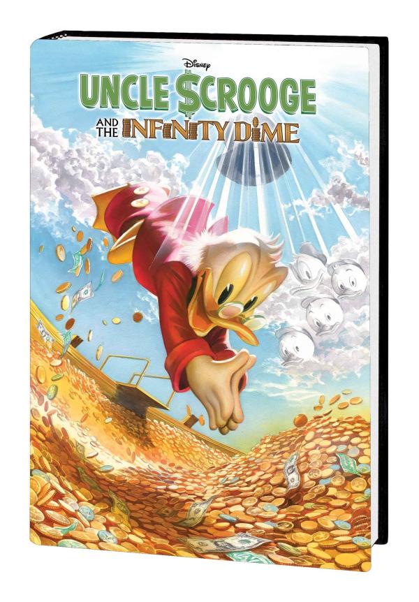 UNCLE SCROOGE INFINITY DIME GALLERY ED HC ALEX ROSS CVR