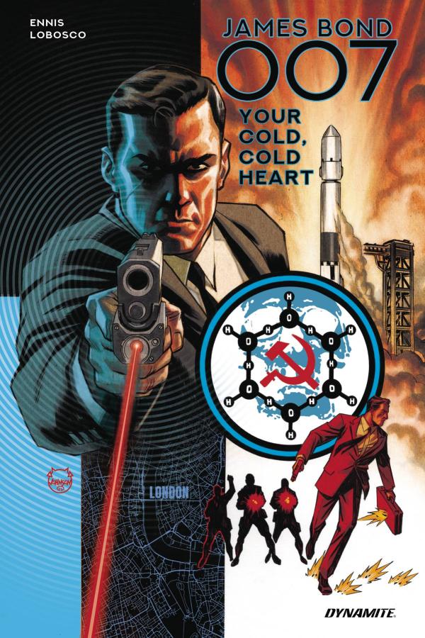 JAMES BOND 07 YOUR COLD COLD HEART HC SGN ED