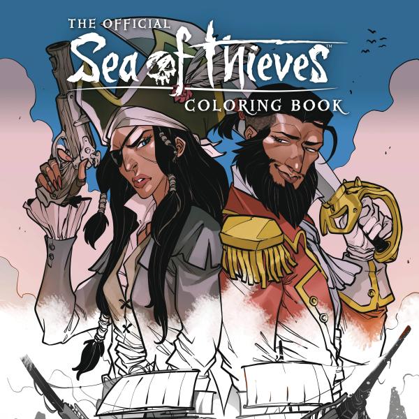 OFFICIAL SEA OF THEIVES COLORING BOOK SC