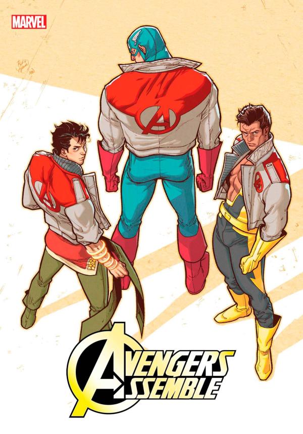 AVENGERS ASSEMBLE #4 (OF 5) RICKIE YAGAWA AVENGERS JACKET VA