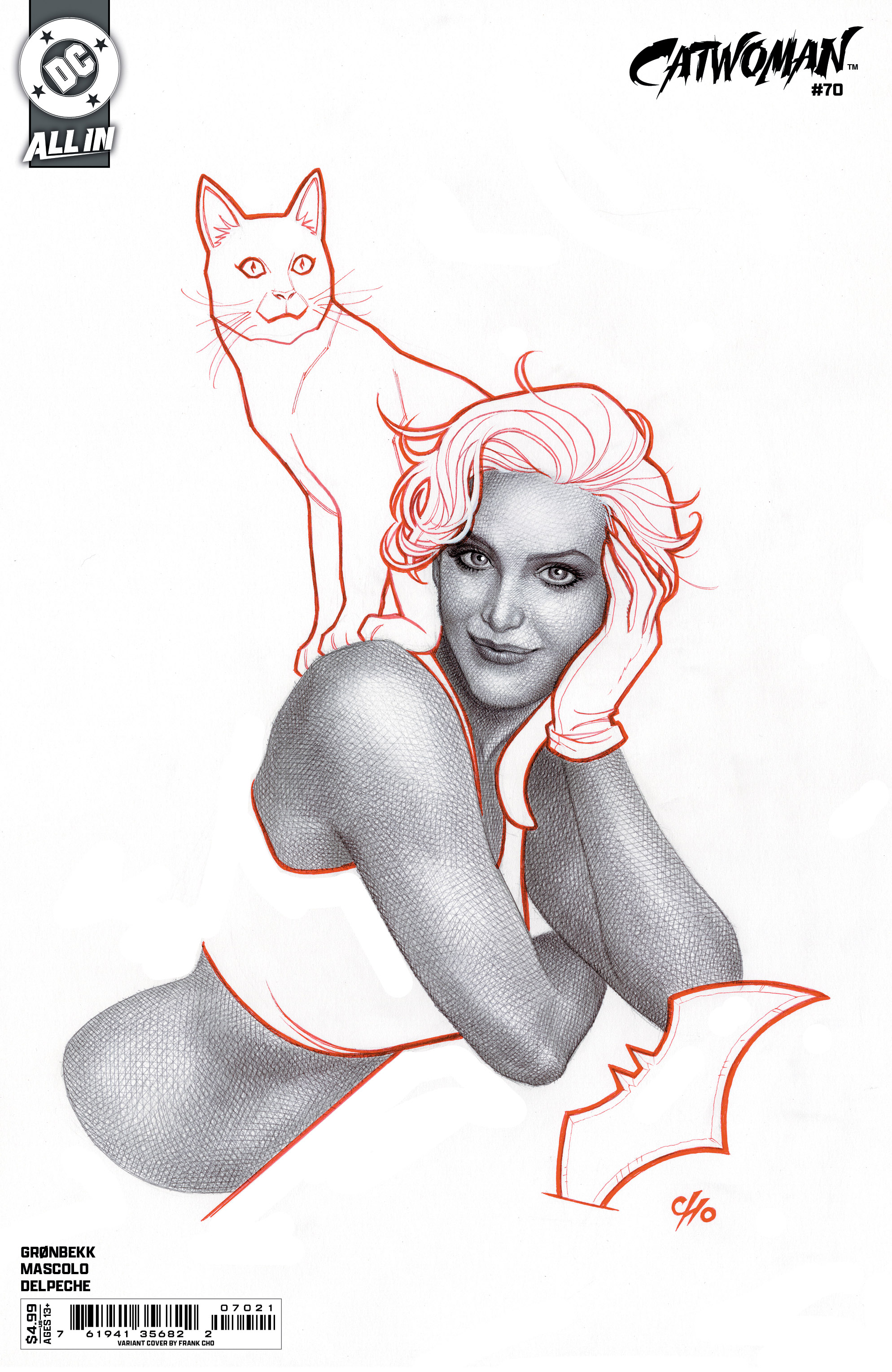 CATWOMAN #70 CVR B FRANK CHO CARD STOCK VAR