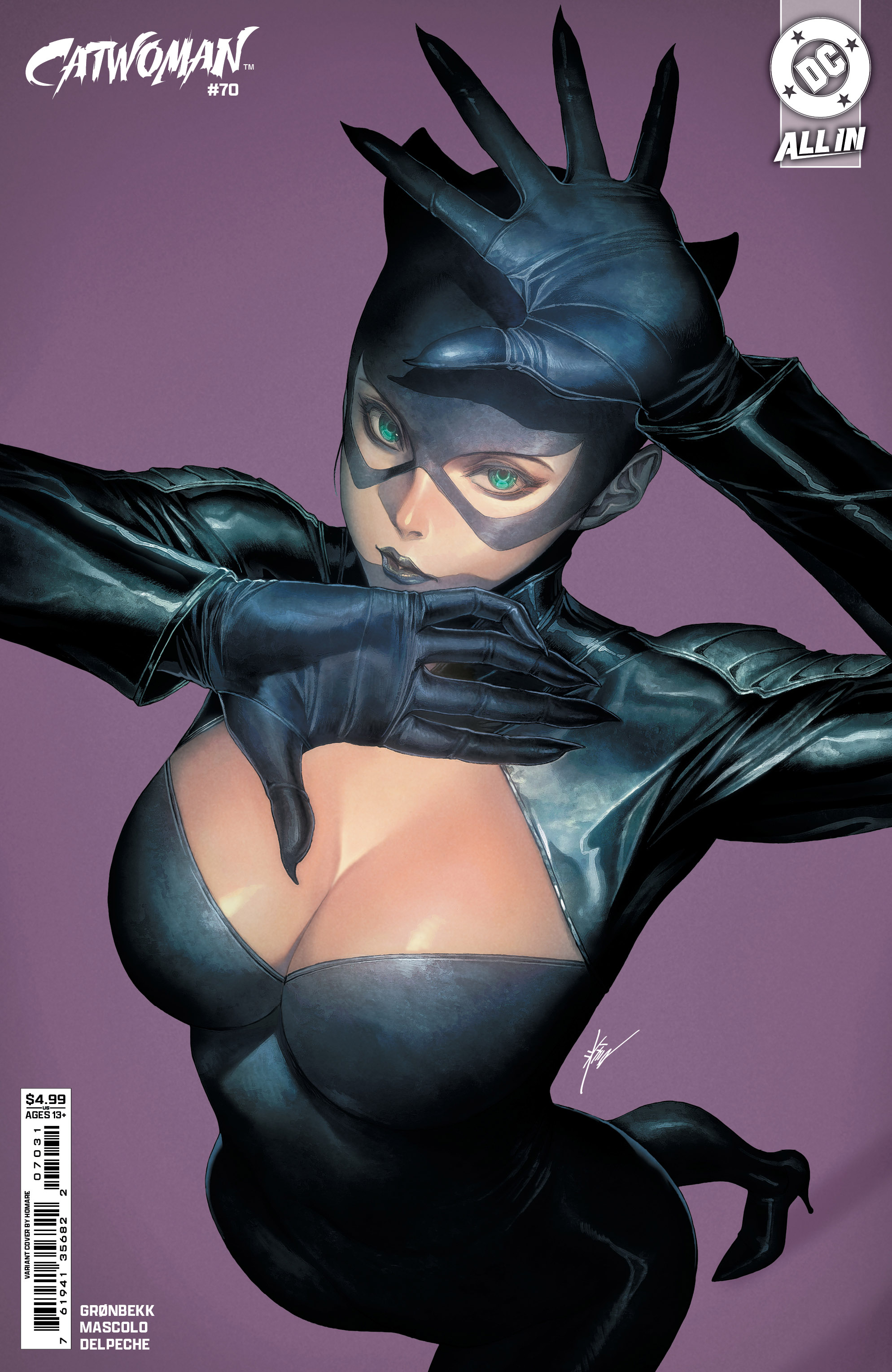 CATWOMAN #70 CVR C HOMARE CARD STOCK VAR