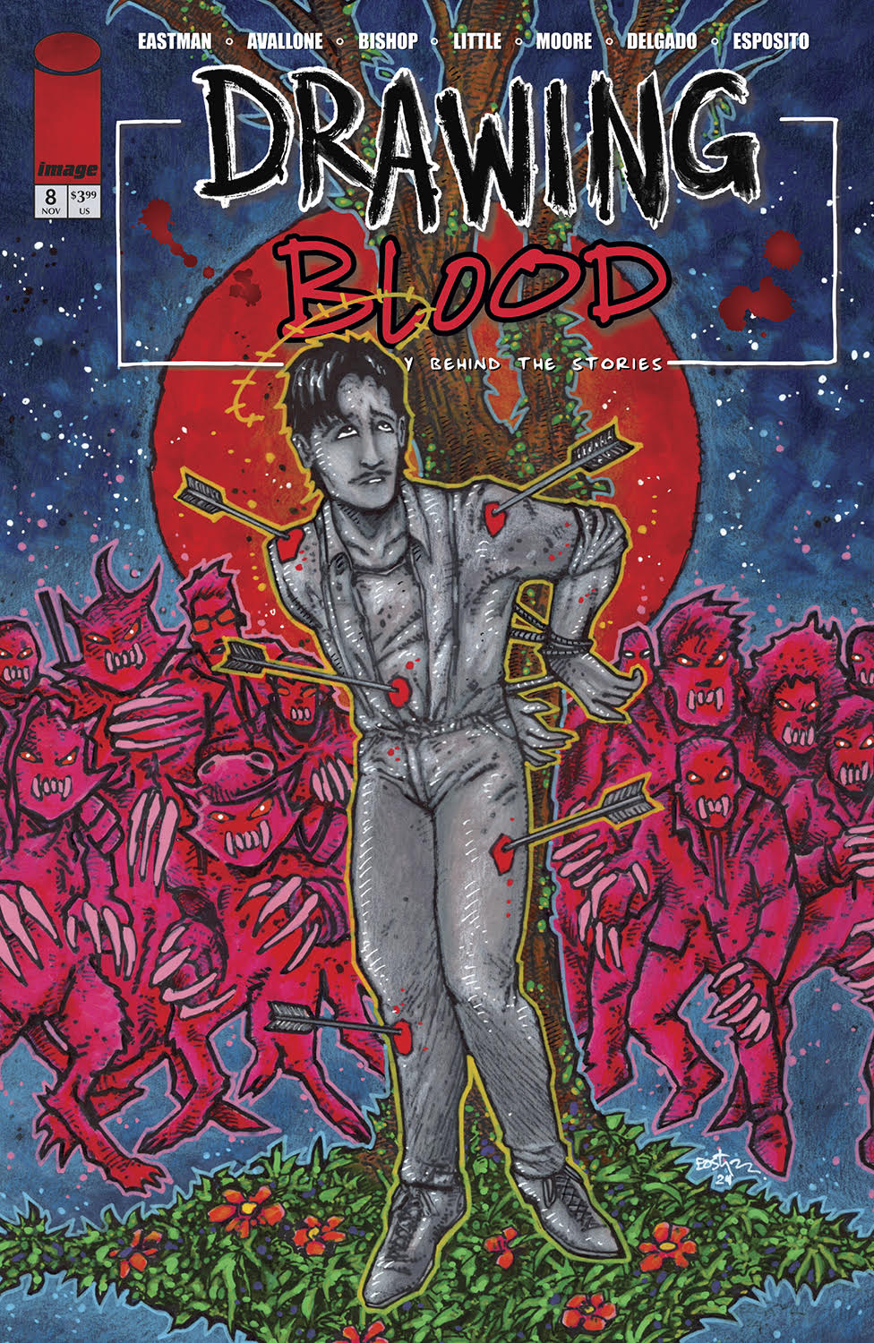 DRAWING BLOOD #8 (OF 12) CVR A KEVIN EASTMAN