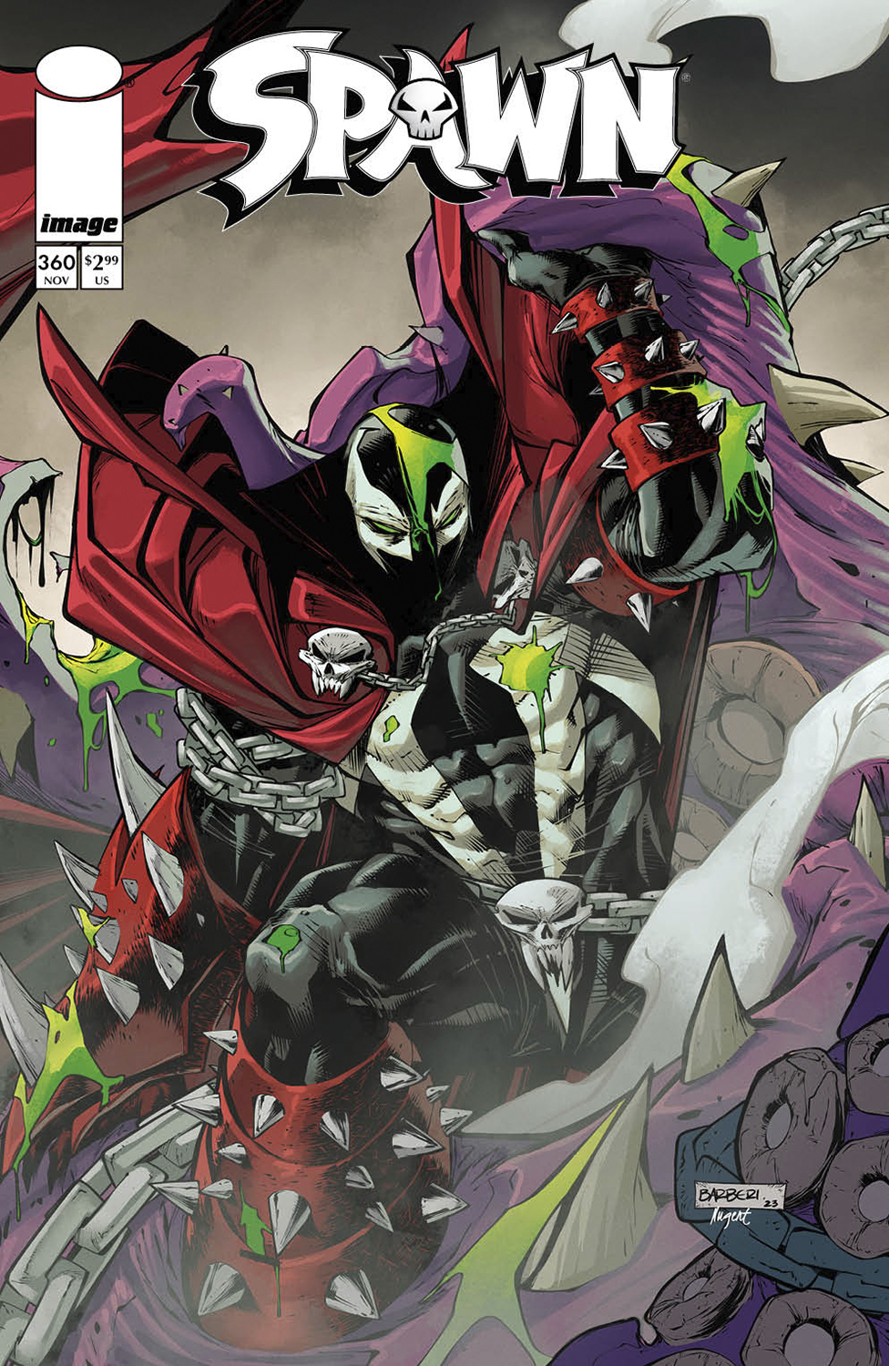 SPAWN #360 CVR A CARLO BARBERI