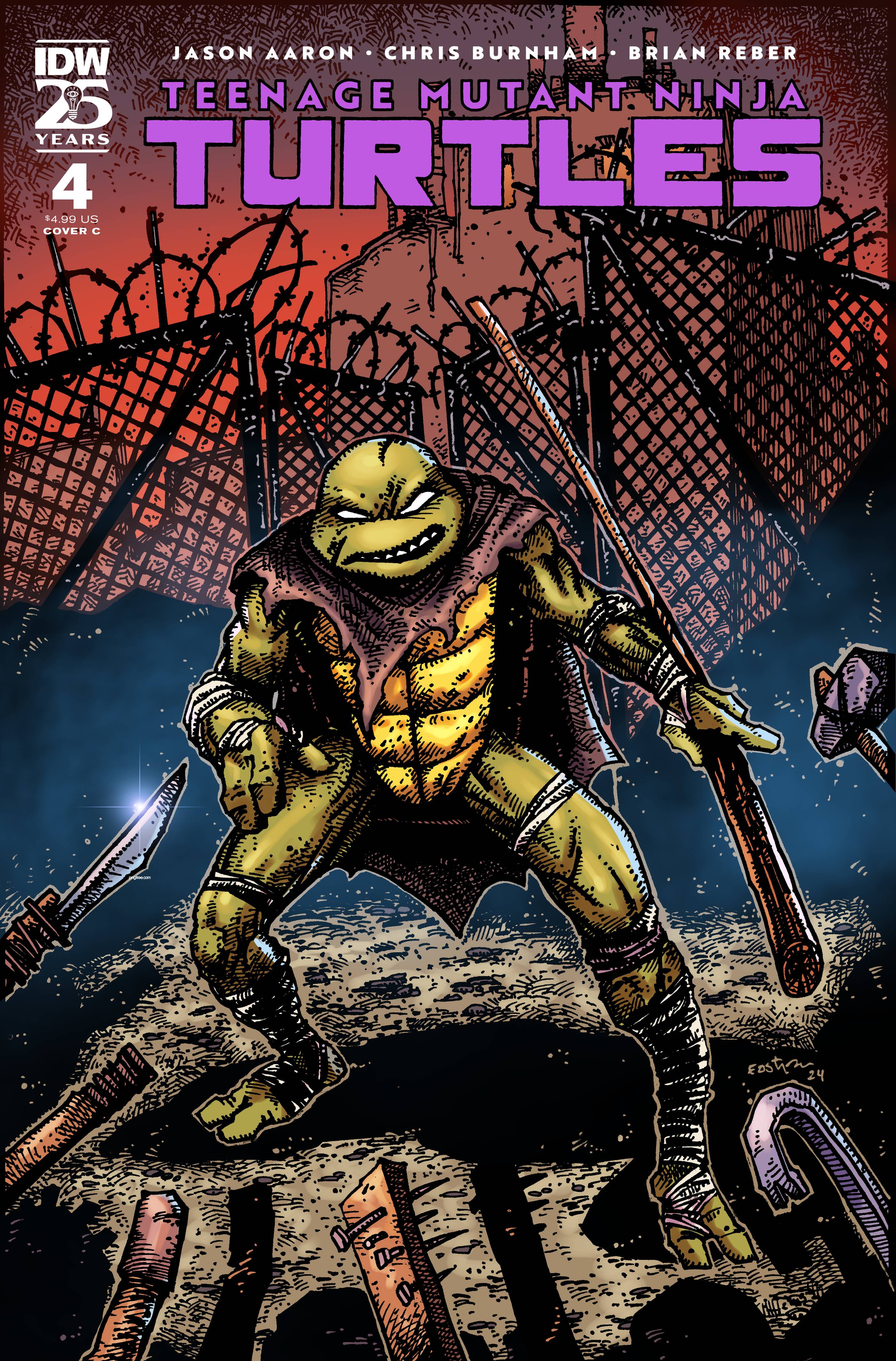 TEENAGE MUTANT NINJA TURTLES 2024 #4 CVR C EASTMAN