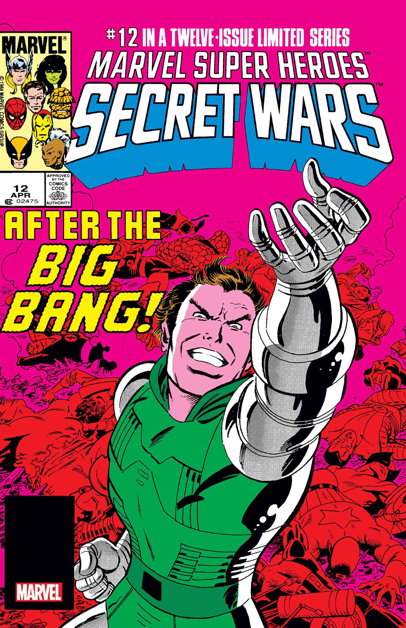 MSH SECRET WARS #12 FACSIMILE ED