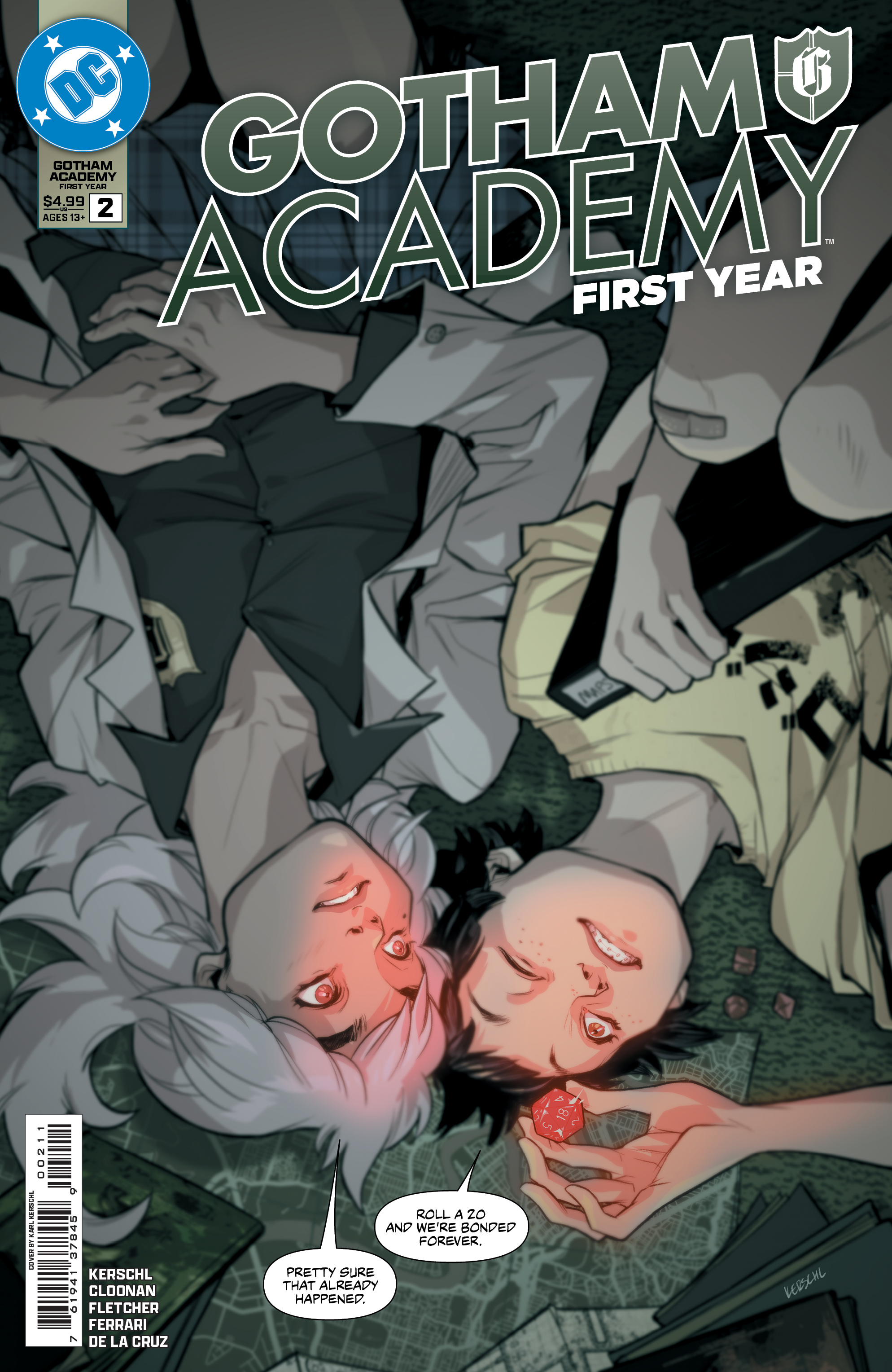 GOTHAM ACADEMY FIRST YEAR #2 (OF 6) CVR A KARL KERSCHL