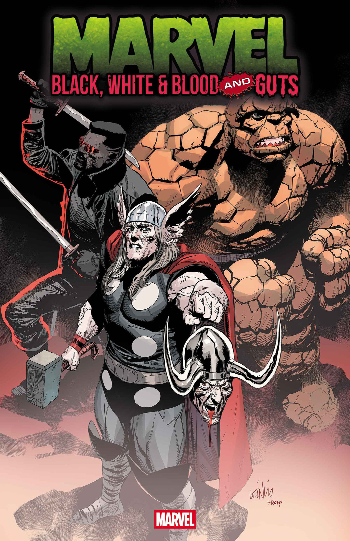 MARVEL: BLACK, WHITE & BLOOD AND GUTS #2