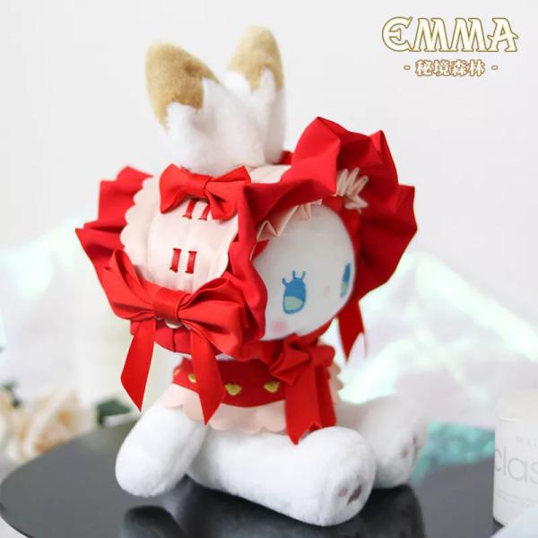 EMMA PORTE-CLE PELUCHE ROUGE