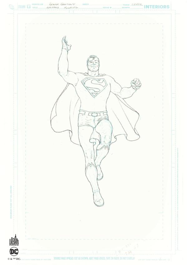 ALL-STAR SUPERMAN - EDITION BLACK LABEL PLUS PRINT EXCLUSIF SIGNÉ PAR FRANK QUITELY