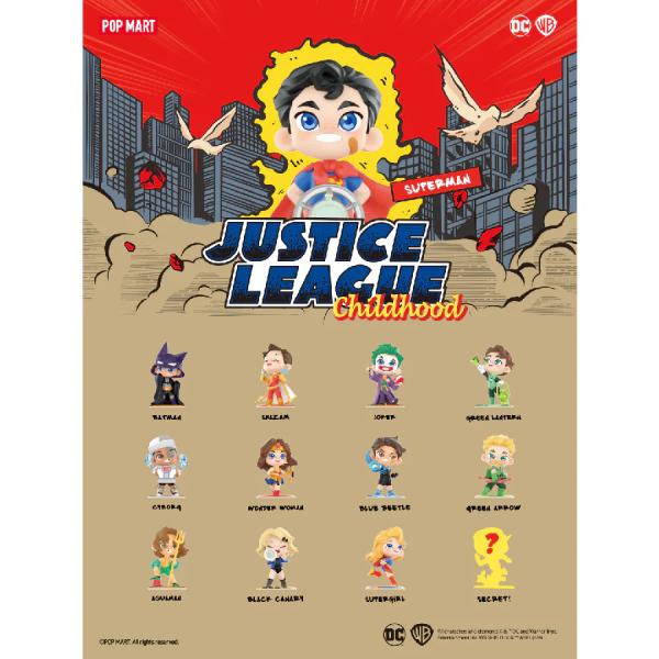 POP MART X JUSTICE LEAGUE CHILDHOOD