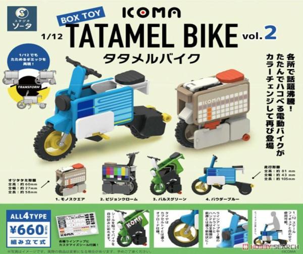 KENELEPHANT BLIND BOX 1/12 ICOMA TATAMEL BIKE VOL.2