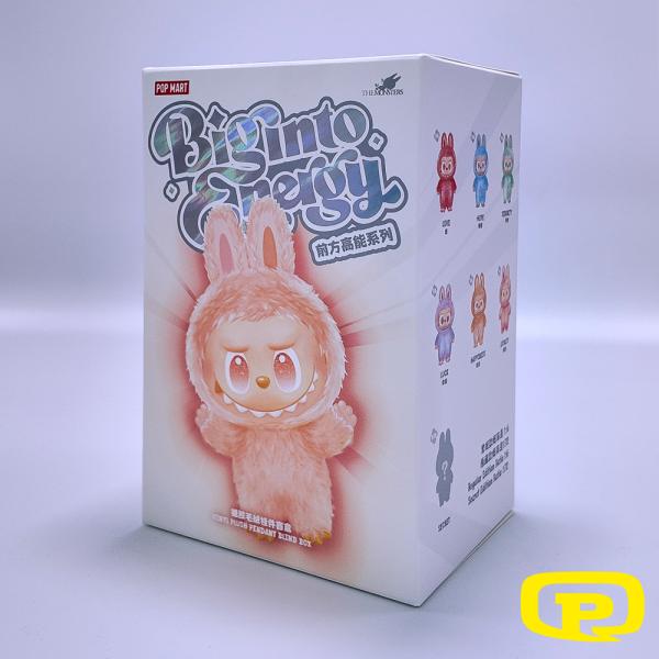 POP MART X THE MONSTERS LABUBU BIG INTO ENERGY PLUSH KEYCHAIN