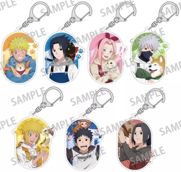 NARUTO MYSTERY ACRYLIC KEY HOLDER