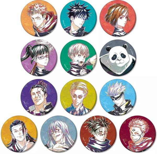 JUJUTSU KAISEN MYSTERY BADGE ANI-ART