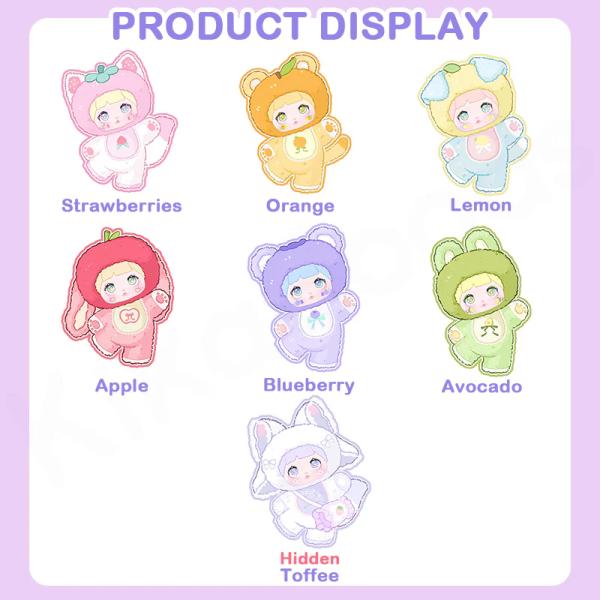 BLIND BOX PLUSH PENDANT NOMMI INTERESTING FRUITS