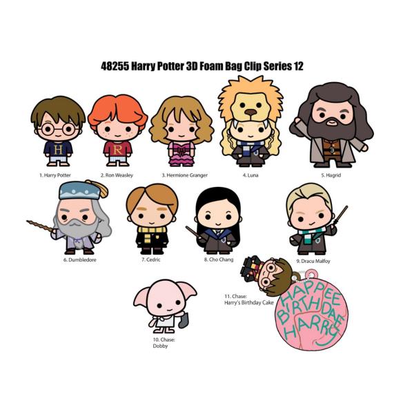 MONOGRAM BAG-CLIP HARRY POTTER SERIES 12
