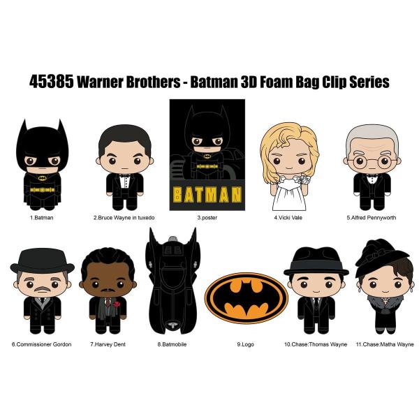 MONOGRAM BAG-CLIP BATMAN 85TH ANNIVERSARY