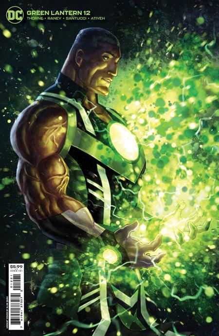 GREEN LANTERN #12 CVR B ALAN QUAH CARD STOCK VAR