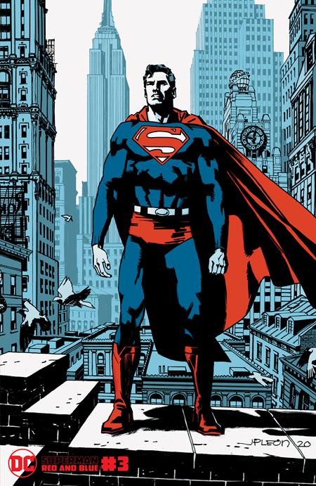 SUPERMAN RED & BLUE #3 (OF 6) CVR B JOHN PAUL LEON VAR