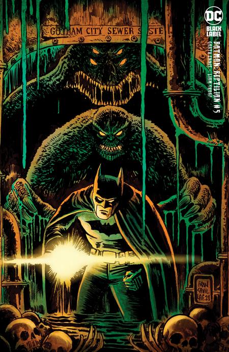 BATMAN REPTILIAN #5 (OF 6) CVR C INC 1:25 FRANCESCO FRANCAVILLA VAR (MR)