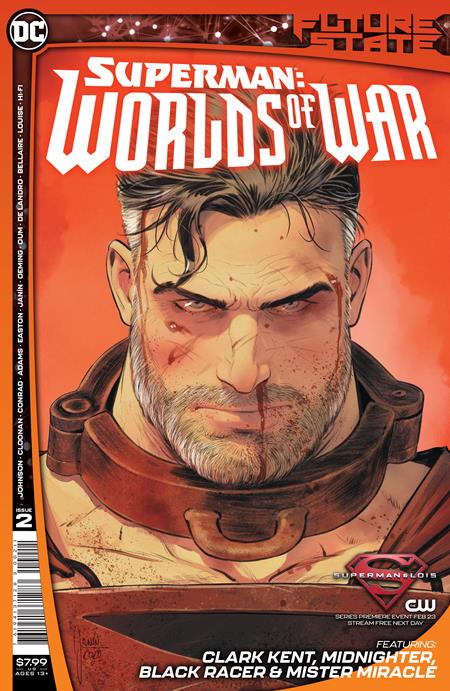 FUTURE STATE SUPERMAN WORLDS OF WAR #2 (OF 2) CVR A MIKEL JANIN