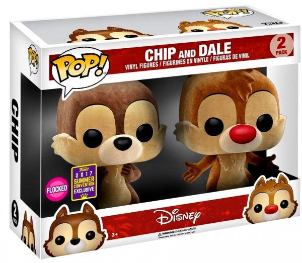 2-Pack Chip And Dale Flocked (Boite Abimée)