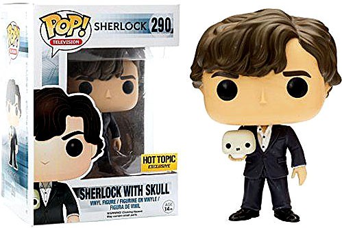 Sherlock with Skull  290