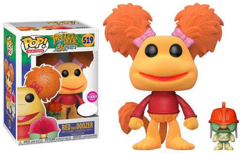 Red With Doozer 519 Flocked