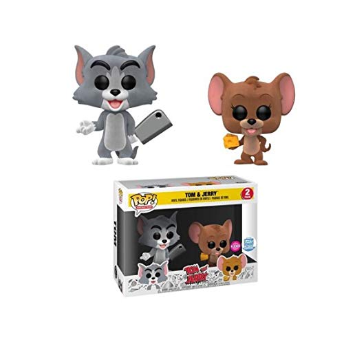 Tom and Jerry Flocked 2-Pack