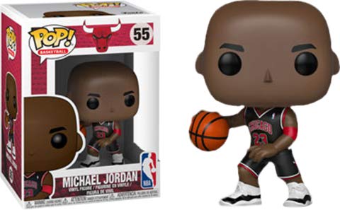 Michael Jordan Black Jersey 55