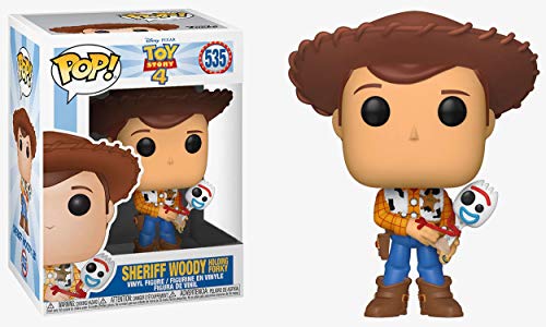 Sheriff Woody Holding Forky 535