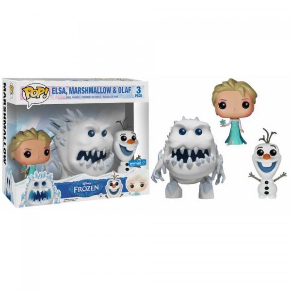 Elsa, Marshmallow & Olaf 3-Pack