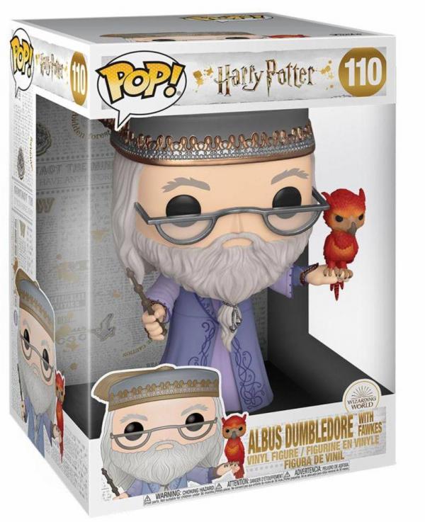 10'' Albus Dumbledore With Fawkes 110