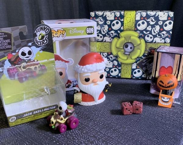 Santa Box Treasure The Nightmare Before Christmas  609