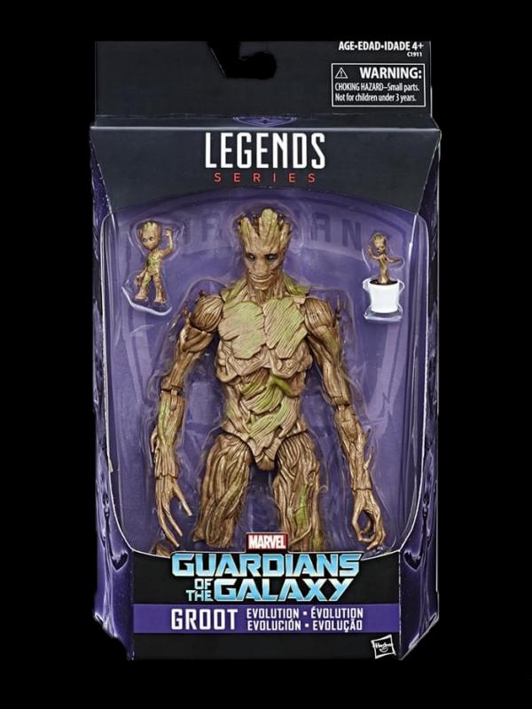 Marvel Legends Groot Evolution