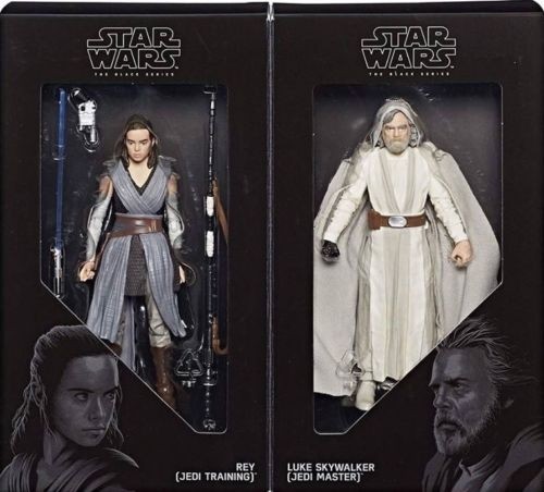 Rey (Jedi Training) & Luke Skywalker (Jedi Master) 2-Pack