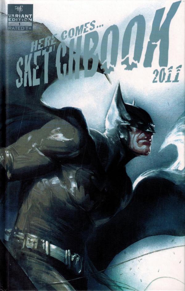 GABRIELE DELL'OTTO SKETCHBOOK 2011 SIGNED