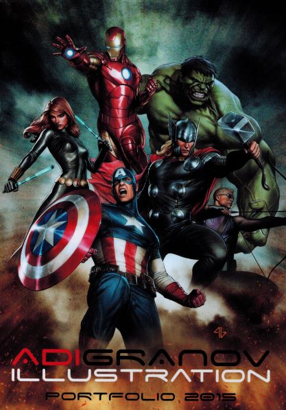 ADI GRANOV 2015 SKETCHBOOK SIGNED