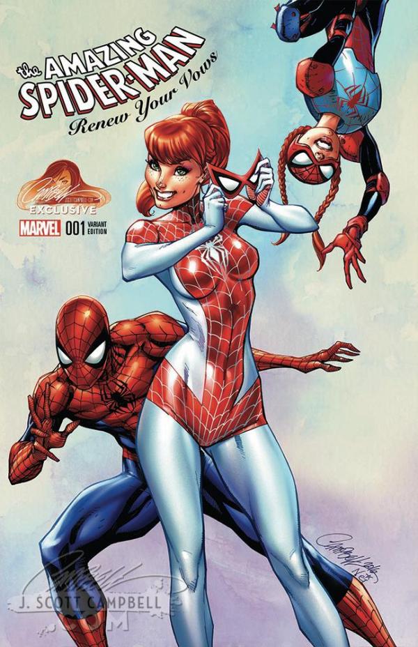 AMAZING SPIDER-MAN RENEW YOUR VOWS #1 CAMPBELL EXCLUSIVE A