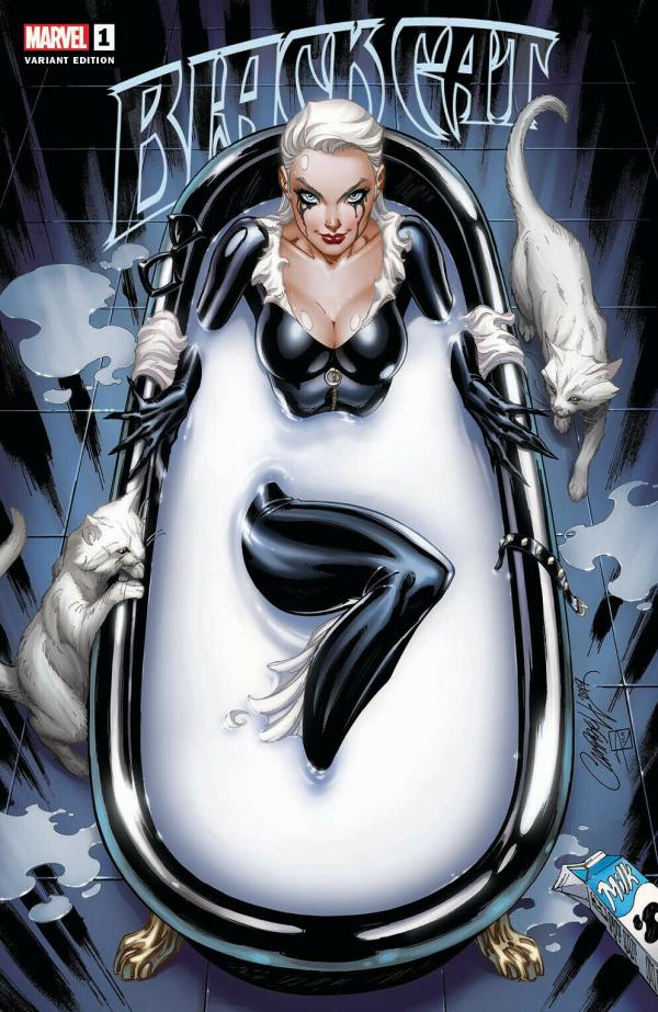 BLACK CAT #1 CAMPBELL VAR C