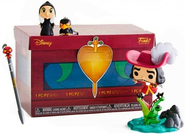 Box Disney Treasures Villains Hook And Tick-Tock