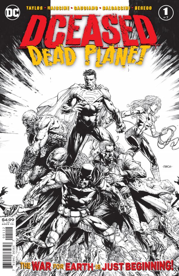 DCEASED DEAD PLANET #1 (OF 7) DAVID FINCH 2ND PTG