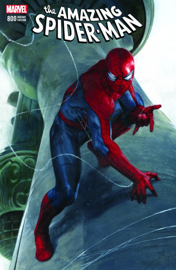 AMAZING SPIDER-MAN #800 LEG DELL'OTTO VAR
