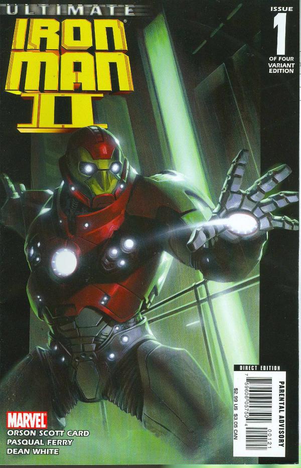 ULTIMATE IRON MAN II DELL'OTTO VAR #1 (OF 4)