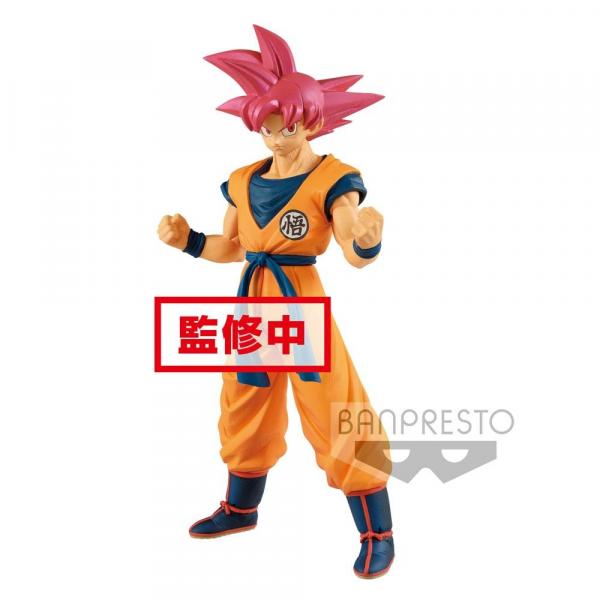 Figurine Dragon Ball Super Cyokoku Buyuden Super Saiyan God Son goku 22cm